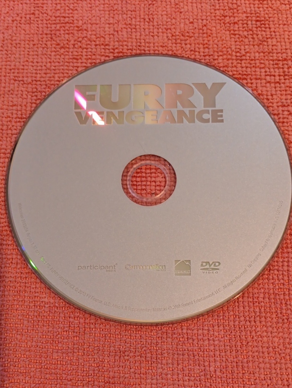 2/$8 Furry Vengeance DVD *NO CASE*